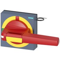 Uchwyt z osłoną wyłączenie awaryjne z podświetleniem wielkość 100x 100 | 8UD1851-3CF05 Siemens
