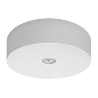 Oprawa awaryjna AXN IP65 ECO LED, 3W, 325lm, optyka otwarta, 1h, jednozadaniowa AT , biała | AXNO/3W/E/1/SE/AT/WH Awex