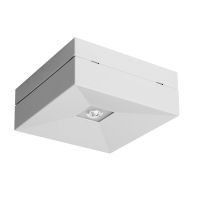 Oprawa awaryjna LOVATO II LED 3W (optyka universal) 390lm 1h jednozadaniowa AT, biała | LV2U/3W/B/1/SE/AT/WH Awex