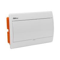Rozdzielnica p/t RP-12/B Fala (N+PE) IP40 205x311x74mm, biała | 8.13 Elektro-Plast Opatówek