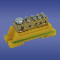 Zacisk instalacyjny Z – 0001/B, 1x 25 mm², 8 x10 mm² żółto-zielony | 46.33 Elektro-Plast Opatówek
