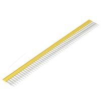Złączka szynowa poprzeczna / mostek żółty ZQV 2.5/50 | 1697540000 Weidmuller