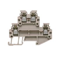 Złączka szynowa przelotowa WDK 1.5/R3.5 BL | 1754180000 Weidmuller