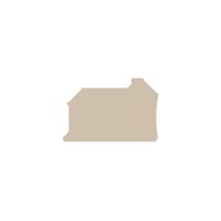 Ścianka końcowa i przegroda do złączek WAP WDU/WTR4/ZR | 1905070000 Weidmuller