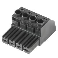 Złącze wtykowe płytek drukowanych BVZ 7.62HP/02/180 SN BK BX | 1929930000 Weidmuller