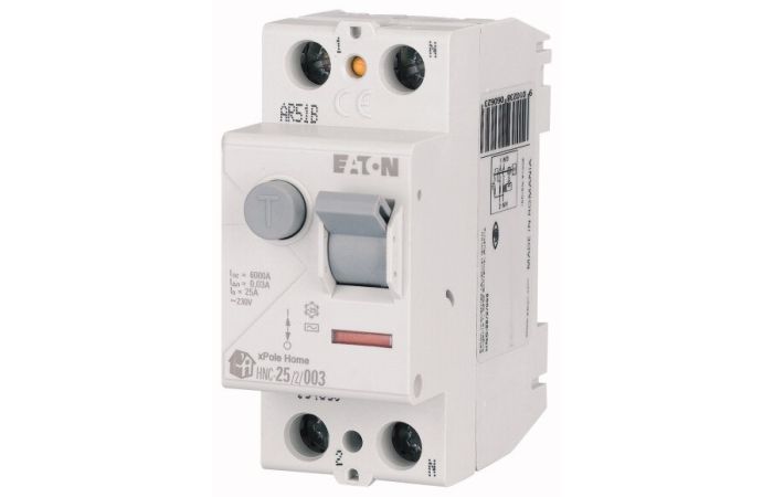 Wyłącznik r&oacute;żnicowoprądowy 2P 25A 30mA typ A, HNC-25/2/003-A | 194684 Eaton