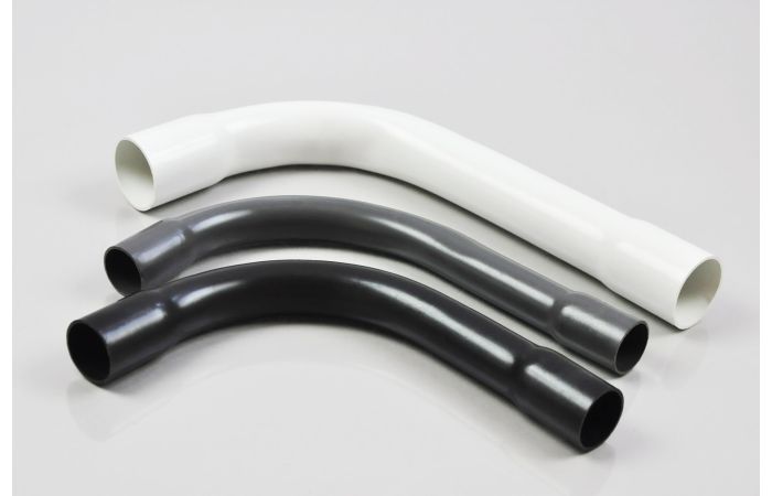 Kolanko dwukielichowe sztywne ZK 16 białe (opak 10szt) | 09.1 Elektroplast Stróża