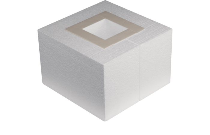 System szalunkowy - element VQ12 244x244mm wys. 200mm styropian, Tehalit.UK | SEVQ12200 Hager