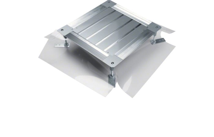 Uniwersalna puszka podłogowa na nóżkach rozmiar 2 120-170mm stal, tehalit.UK | UDH2120170 Hager
