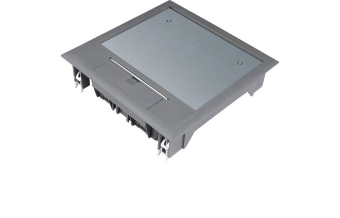Pokrywa uchylna VQ06 200x200 wykładzina 5mm stal szary PA, Tehalit.VE-EE | VQ06057011 Hager