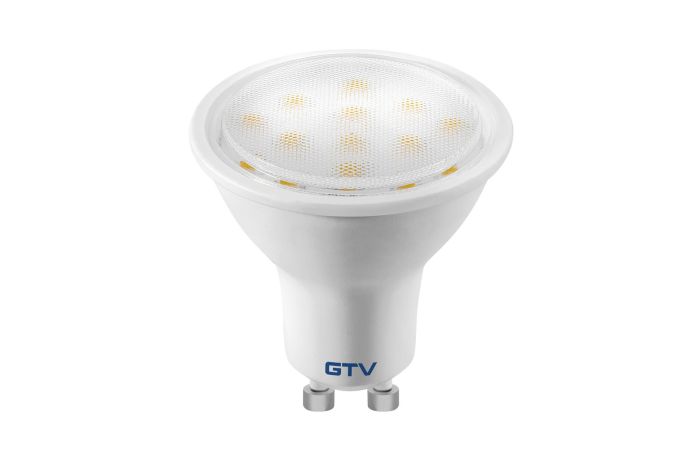 Żarówka LED GU10, 3W, 220lm, 3000K, kąt świecenia 120 stopni | LD-NGU10P-3W GTV