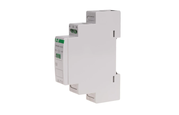 Lampka kontrolna zasilania jednofazowa LK-712 G 130-260V, zielona | LK-712G-130-260V F&F