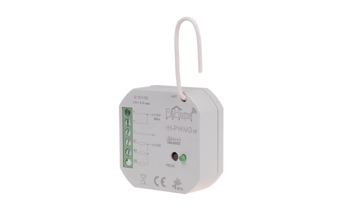 Sterownik PWM trzykanałowy niskiego napięcia - Long Range | rH-PWM3-LR F&F