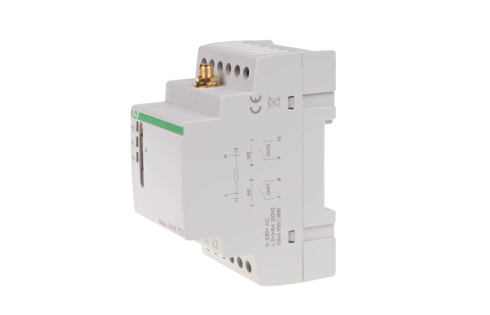 Przekaźnik zdalnego sterowania GSM SIMPLY-MAX-P01 | SIMplyMAX-P01 F&F