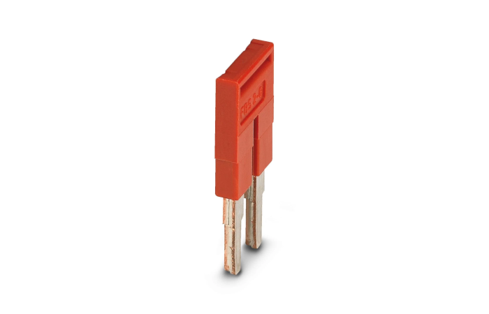 Mostek wtykany FBS 2-6, 2-biegunowy, czerwony | 3030336 Phoenix Contact
