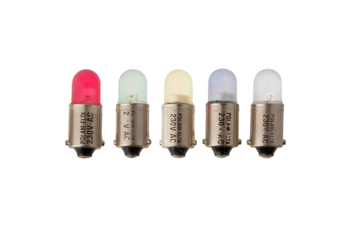 Dioda BA9S, 10x25, LED, 230VAC, zielona | LED230VAC\Z Spamel
