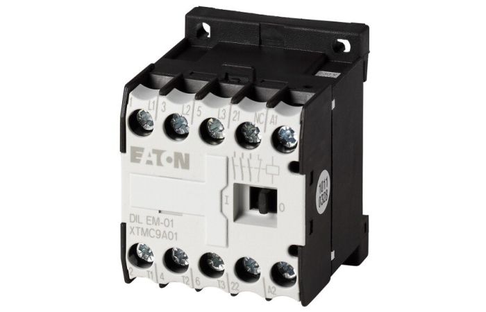 Stycznik mocy DILEM 9A 3P 4kW 24V DC 1NC DILEM-01-G(24VDC) | 010343 Eaton