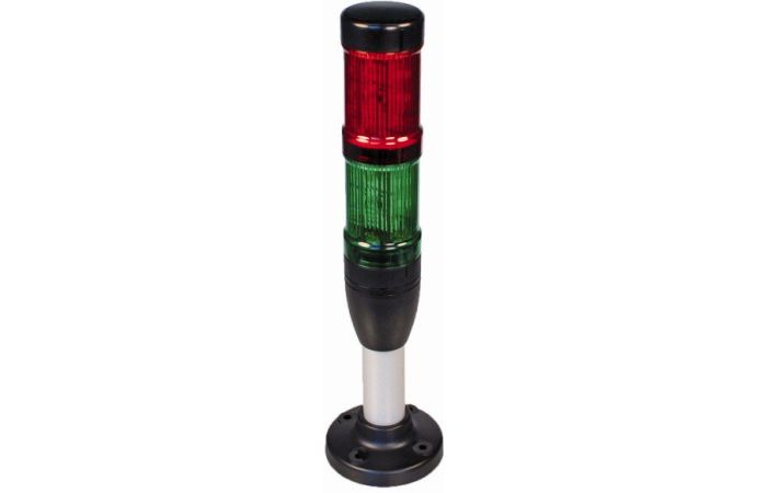 Kolumna sygnalizacyjna SL4 -aparat kpl z pods 100mm, SL4-100-L-RG-24LED, czerwony/zielony SL4/SL7 | 171295 Eaton