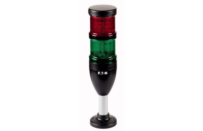 Kolumna sygnalizacyjna SL7 -aparat kpl z podst 100mm, SL7-100-L-RG-24LED, czerwony/zielony SL4/SL7 | 171424 Eaton