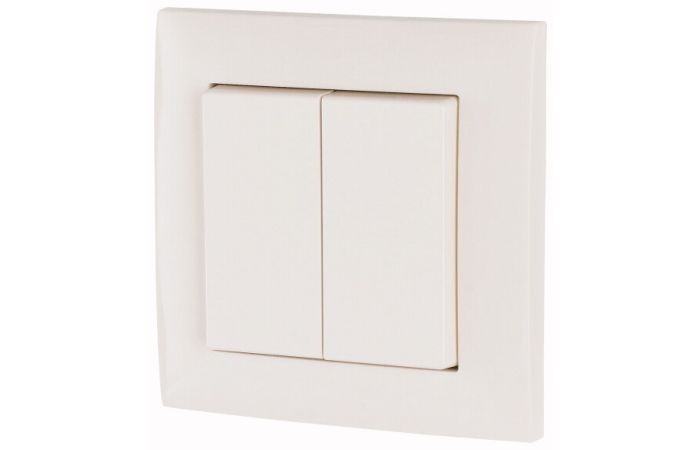 Przycisk podwójny, CPAD-00/194, biały xComfort | 173412 Eaton
