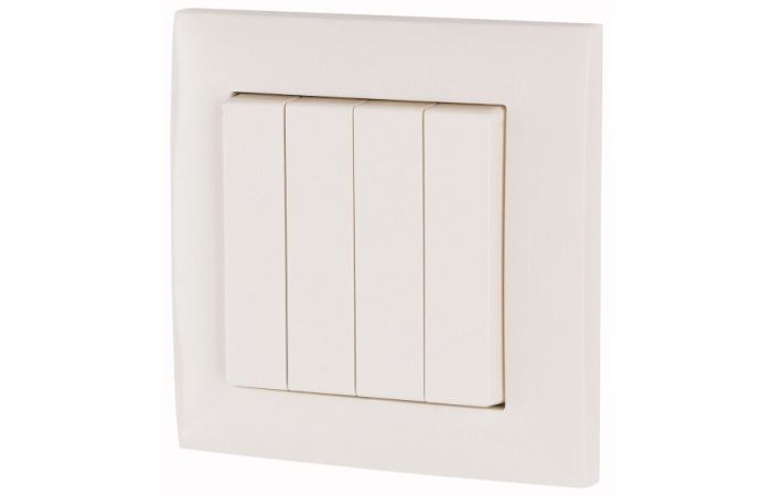 Przycisk poczwórny, CPAD-00/195, biały xComfort | 173413 Eaton