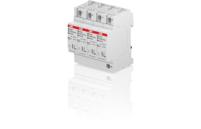 Ogranicznik przepięć OVR T2 4L 40-275 P QS 4P, pro M compact | 2CTB803873R5600 ABB