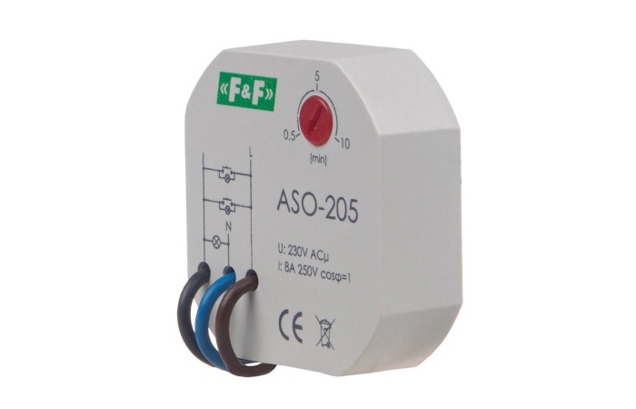 Automat schodowy p/t ASO-205 230V/10A | ASO-205 F&F