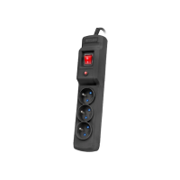 Listwa zasilająca Armac multi M3 1.5m 3x 230V pl czarna | M3/15/CZ Armac