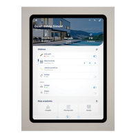 Uchwyt ścienny zamknięty do Samsung Galaxy Tab A9+ 11"; Biały mat Simon GO | GFC2A9+/111 Kontakt Simon
