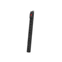 Listwa zasilająca RACK 19" ARMAC multi M12 5m 12X 230V PL montaż pionowy czarna | M12/50/CZ Armac