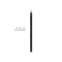 Listwa zasilająca RACK PDU 19" POWERWALKER 16A 20X IEC C13 4X IEC C19 3M IEC C20 pionowa czarna | 10133019 PowerWalker