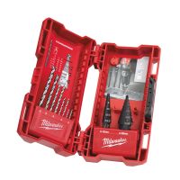 Wiertła stopniowe i wiertła do metalu (zestaw 10szt) | 48899350 Milwaukee