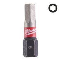 Bit Shockwave Hex5 25mm (zestaw 2szt) | 4932430896 Milwaukee