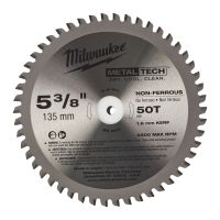 Tarcza pilarska do metalu Fi 135x20mm, 50 zębów | 48404075 Milwaukee