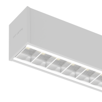 Oprawa zawieszana Sigma II LED DI IP20 51W 3000K PAR 2170mm 6500Im, szara | AR004.2233.830.A000 PXF Lighting
