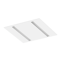 Oprawa rastrowa p/t Parabolic LED 27W 4000K 2x 600x600 3320lm, biała | BU002.1133.840.A000 PXF Lighting