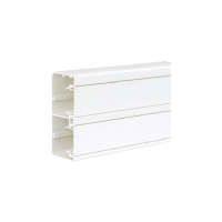 Kanał 2-komorowy Cabloplus PVC 130x55mm, czysta biel, długość 2m TK12102/9 Simon Connect | TK12102/9 Kontakt Simon