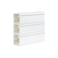 Kanał 3-komorowy Cabloplus PVC 185x55mm, czysta biel, długość 2m TK12143/9 Simon Connect | TK12143/9 Kontakt Simon