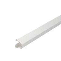 Minikanał z folią przylepną i górna część z zawiasami 7x12, 5x2000, PVC, czysta biel WDKMD7RW (2m) | 6150276 Obo Bettermann