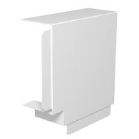 Kształtka naroża płaskiego 80x170mm, PVC, czysta biel, 9010 WDK HF80170RW | 6193021 Obo Bettermann
