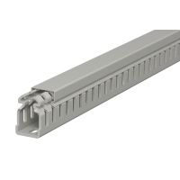 Kanał grzebieniowy 37, 5x25, PVC, szary kamienny, 7030 LKV 37025 (2m) | 6178305 Obo Bettermann