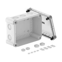 Puszka odgałęźna z transparentną pokrywą 240x191x125, PC X16 LGR-TR | 2005070 Obo Bettermann
