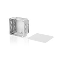 Puszka p/t rozgałęźna z pokrywą, 80 x 80 x 50 mm | 83140002 Simet