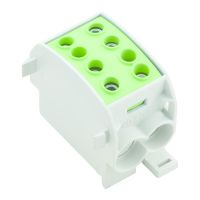 Złączka szynowa przelotowa WPD 103 2X70/2X50 GN | 1561790000 Weidmuller
