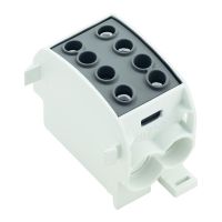Złączka szynowa przelotowa WPD 103 2X70/2X50 BK | 1561830000 Weidmuller