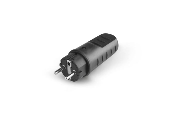 Wtyczka gumowa UNISCHUKO QUICK 2P+E 16A 250V IP44 | 110.3100 Scame