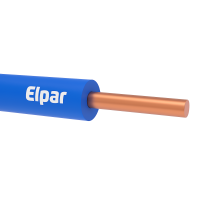 Przewód instalacyjny H07V-U (DY) 10 450/750V, niebieski KRĄŻEK | 5901854406848 Elpar