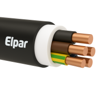 Kabel bezhalogenowy N2XH-J 5x4,0 0,6/1kV B2ca BĘBEN | 5901854434858 Elpar