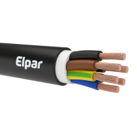 Przewód w izolacji gumowej H07RN-F (OnPD) 5x6,0 żo 450/750V BĘBEN | 5901854405261-B Elpar