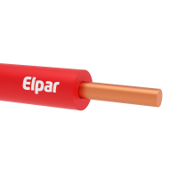 Przewód instalacyjny H07V-U (DY) 10 450/750V, czerwony KRĄŻEK | 5901854406824 Elpar